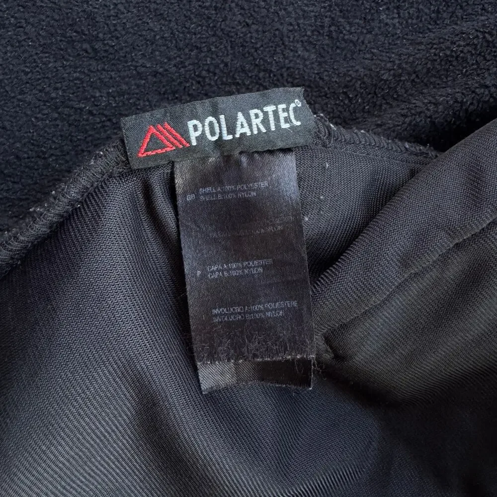 The North Face Denali Mens Size XL Full Zip Polartec Fleece Jacket Black